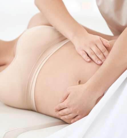 Wellness treatment Prenatal massage