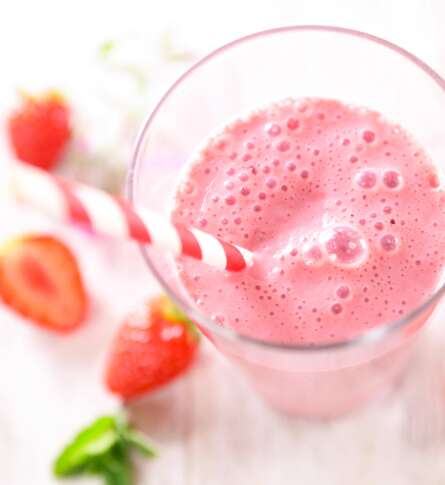 Wellness treatment Milkshake vanille fraise