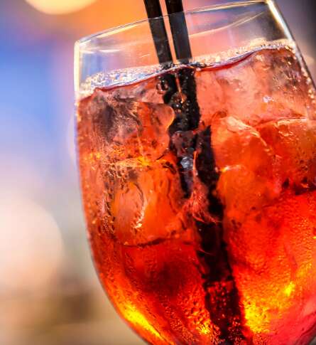 Wellness treatment Cocktail spritz