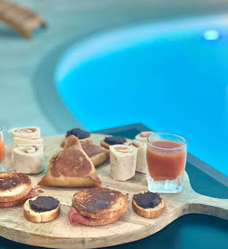 Wellness treatment Planche tapas