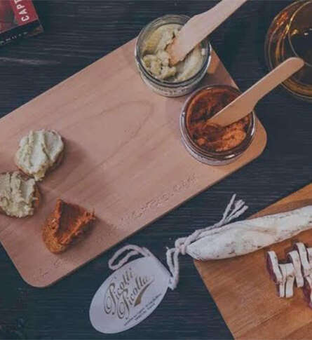 Wellness treatment Planche tartinade et saucisson