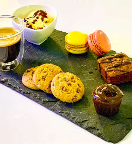 Wellness treatment Café gourmand